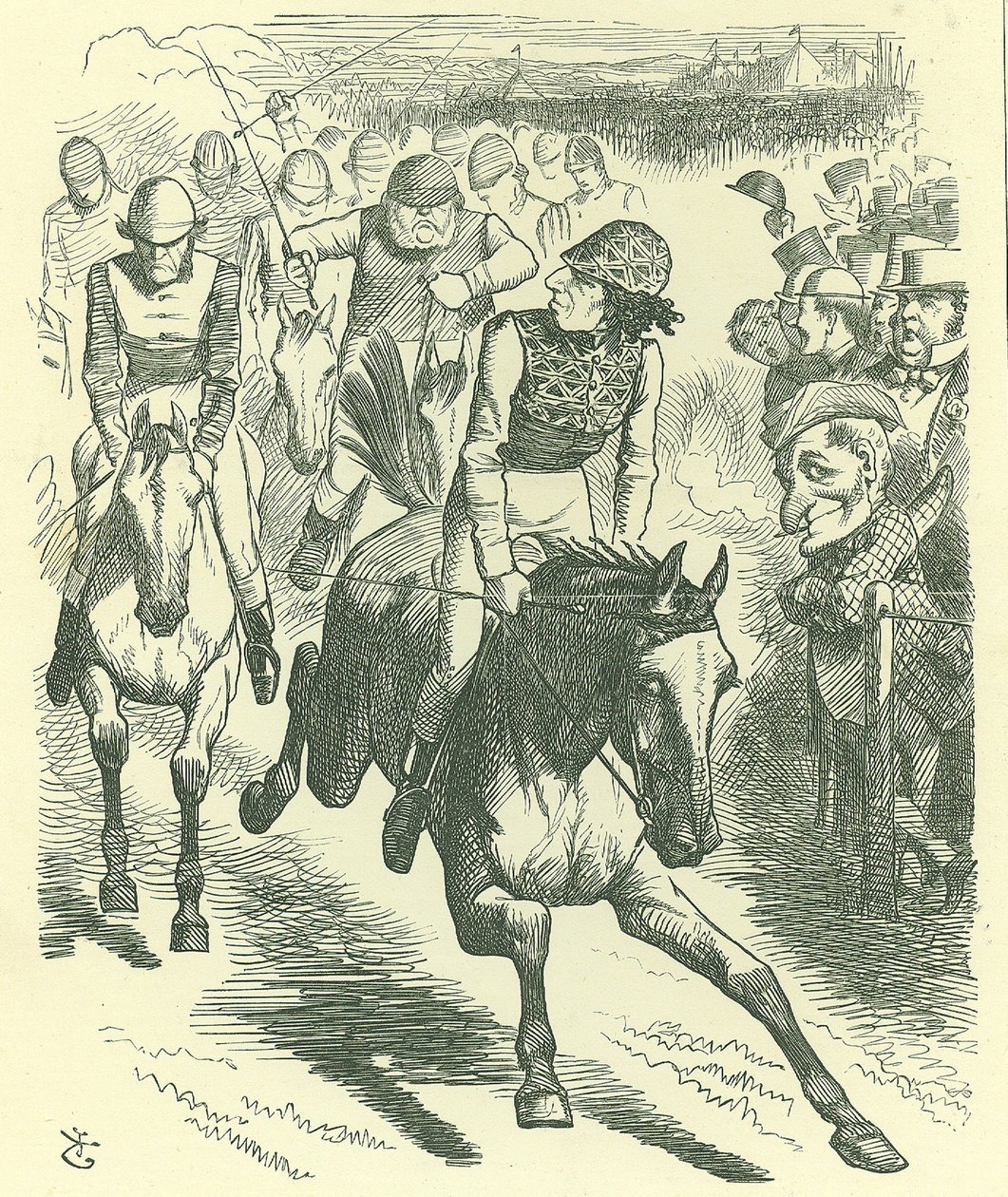 Derbyt av John Tenniel
