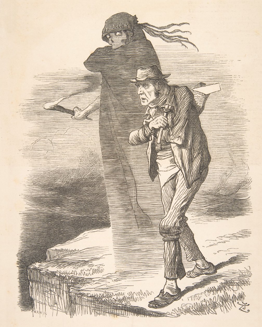 The Tempter Punch, 27 november 1886, 1886. av John Tenniel
