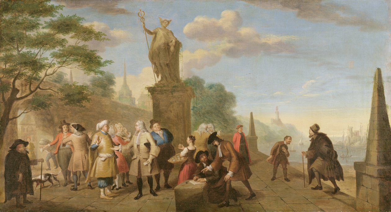 Allegory of Trade, 1743 av John Theodore Heins
