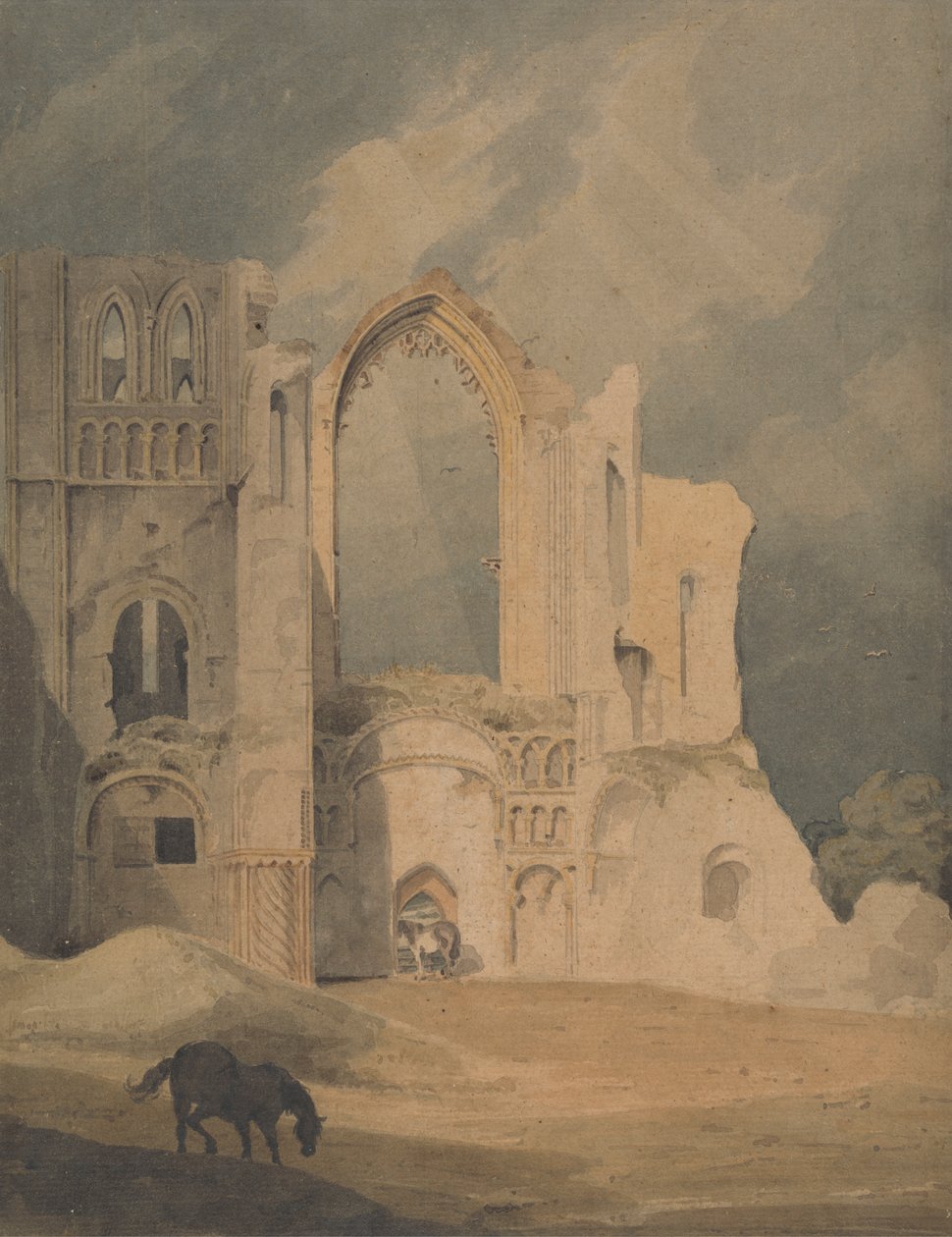Castle Acre Priory av John Thirtle