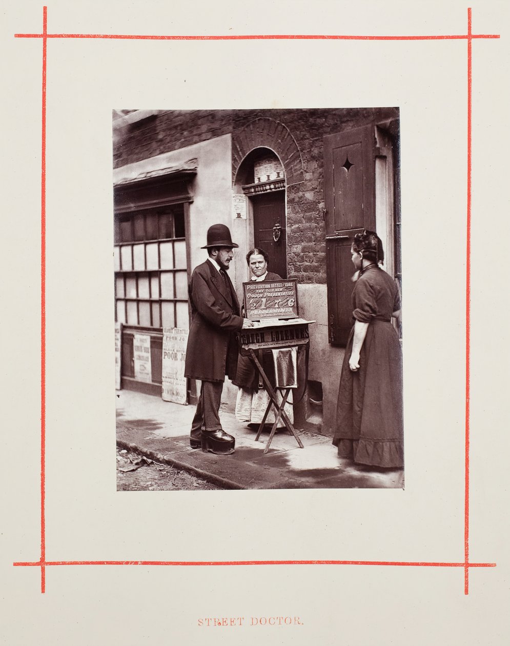 Gatuläkare, 1877. av John Thomson