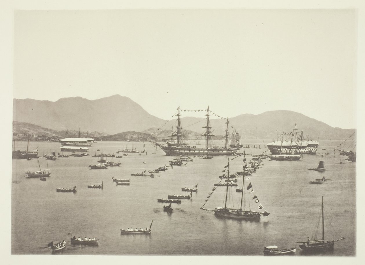 Hamnen, Hong-Kong av John Thomson
