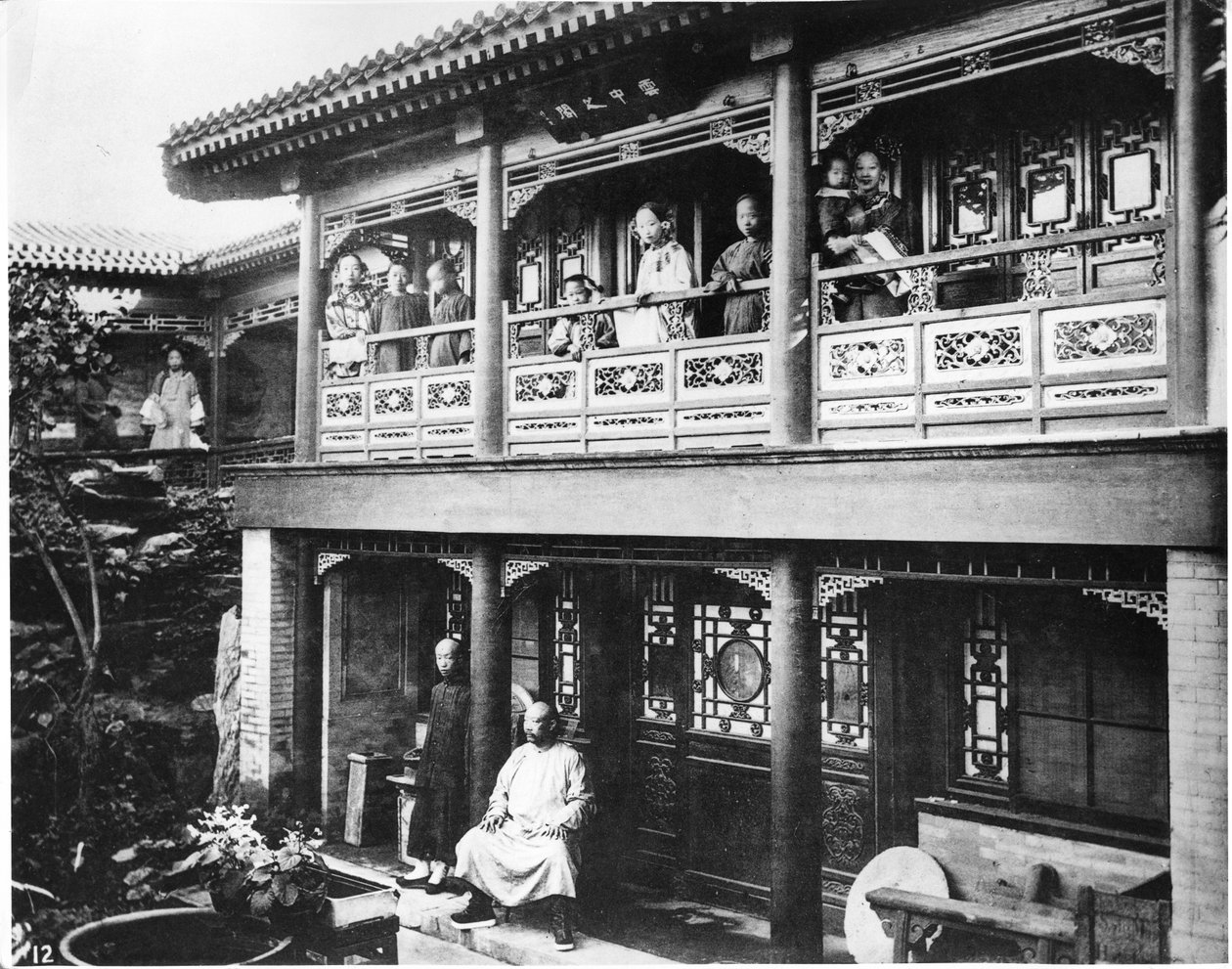 The House of Mr Yang, ca 1872 av John Thomson