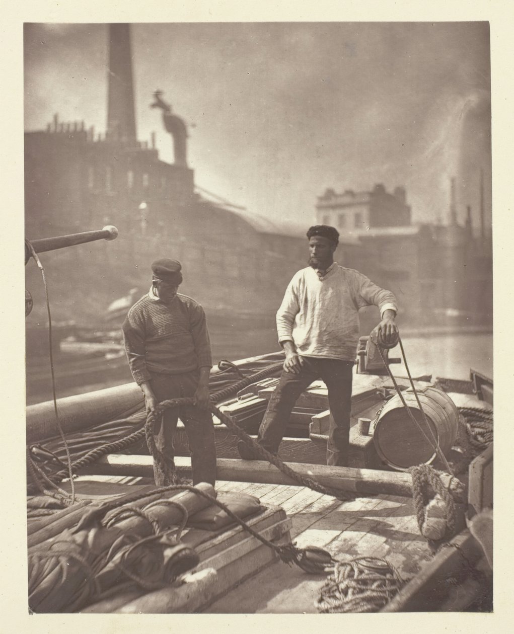 Arbetare på den tysta motorvägen, 1881. av John Thomson