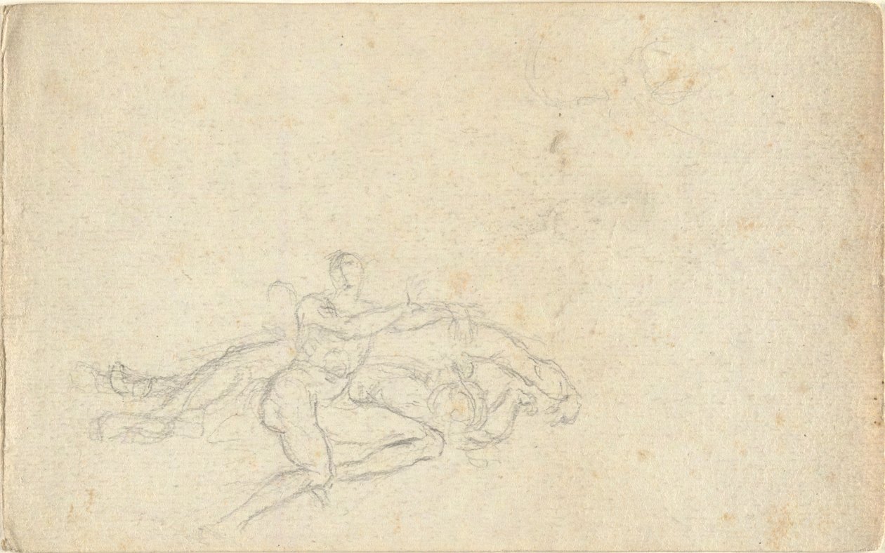 Utan titel, från folio: Views Near Bath av John Trumbull