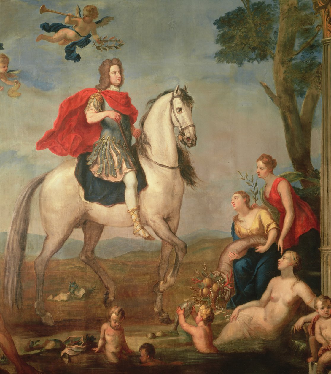 George I till häst av John Vanderbanck