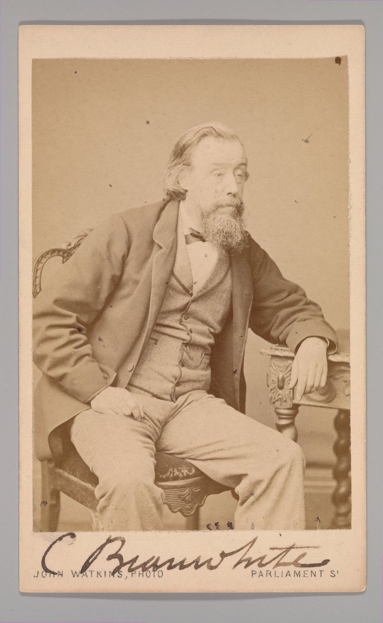 Charles Branwhite, 1860-talet. av John Watkins