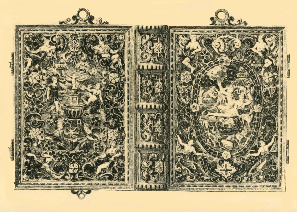 Bokomslag i guld, 1800-talet, 1881. av John Watkins