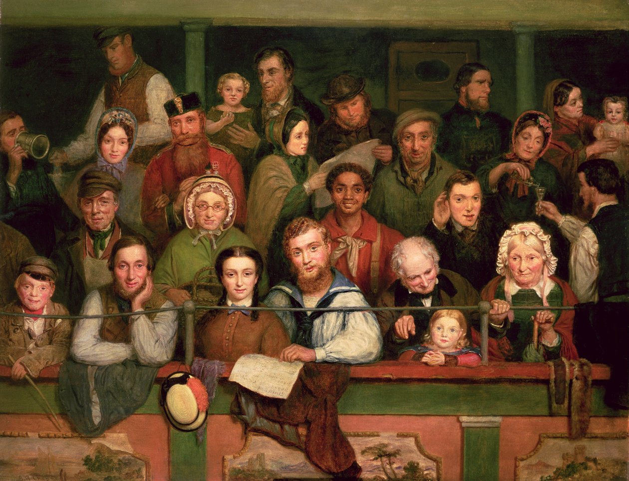 Galleriet, Drury Lane av John Watkins Chapman