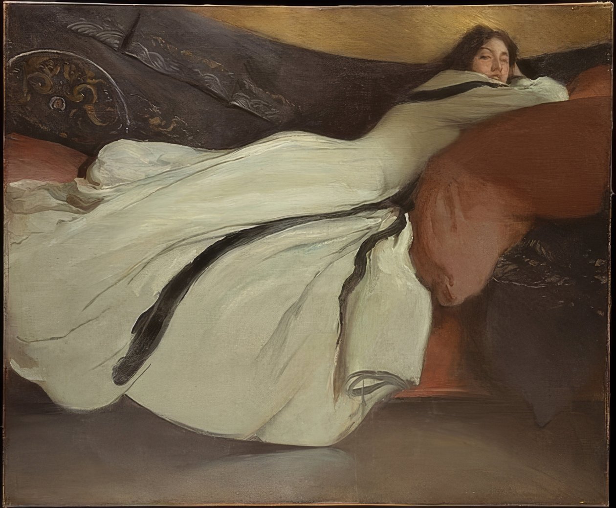 Avslappning. 1895 av John White Alexander
