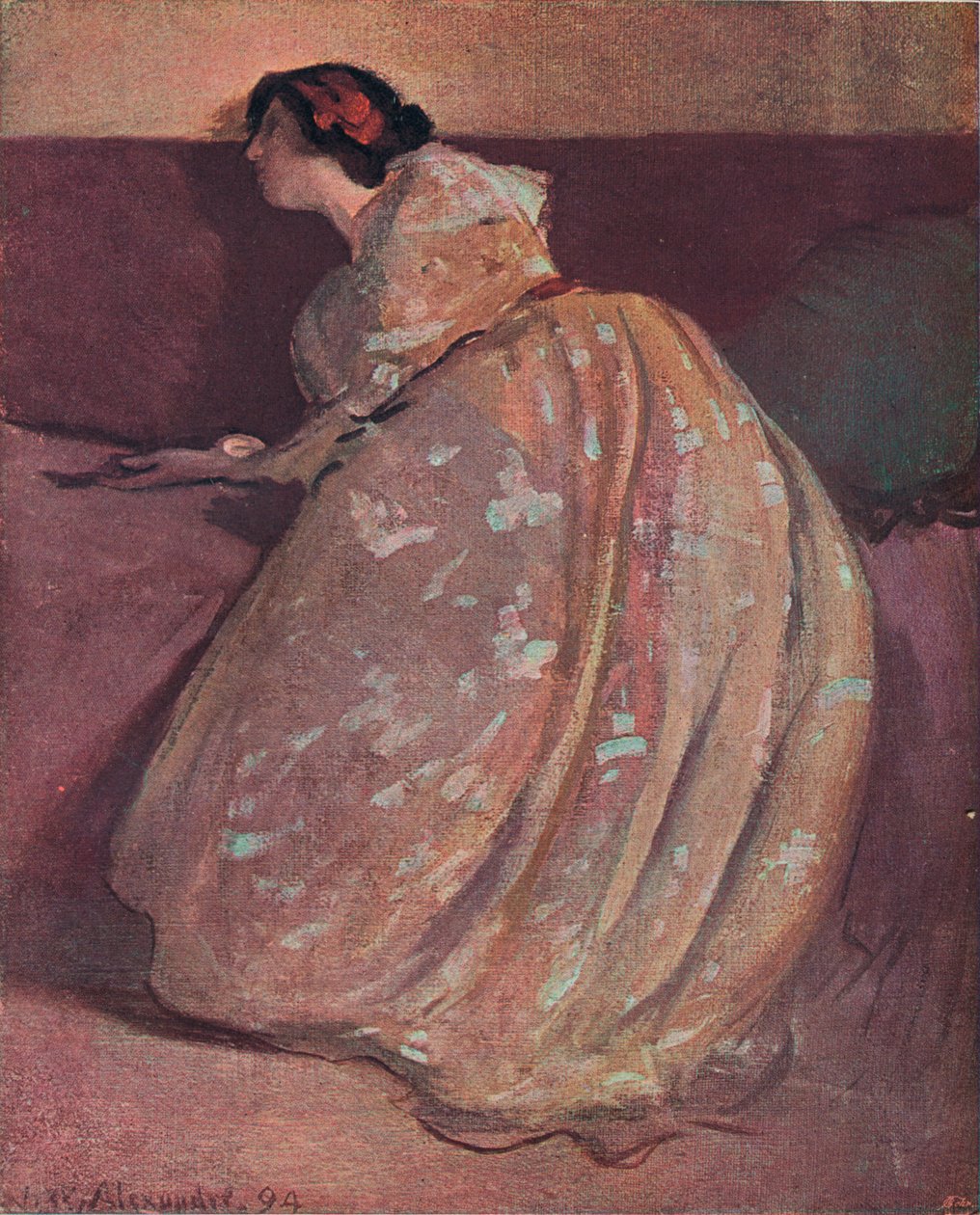 The Divan, c1900 av John White Alexander