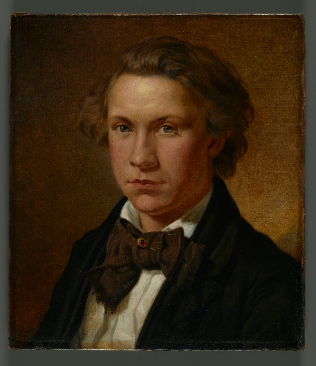 Porträtt av en man, 1859 av John Whittaker