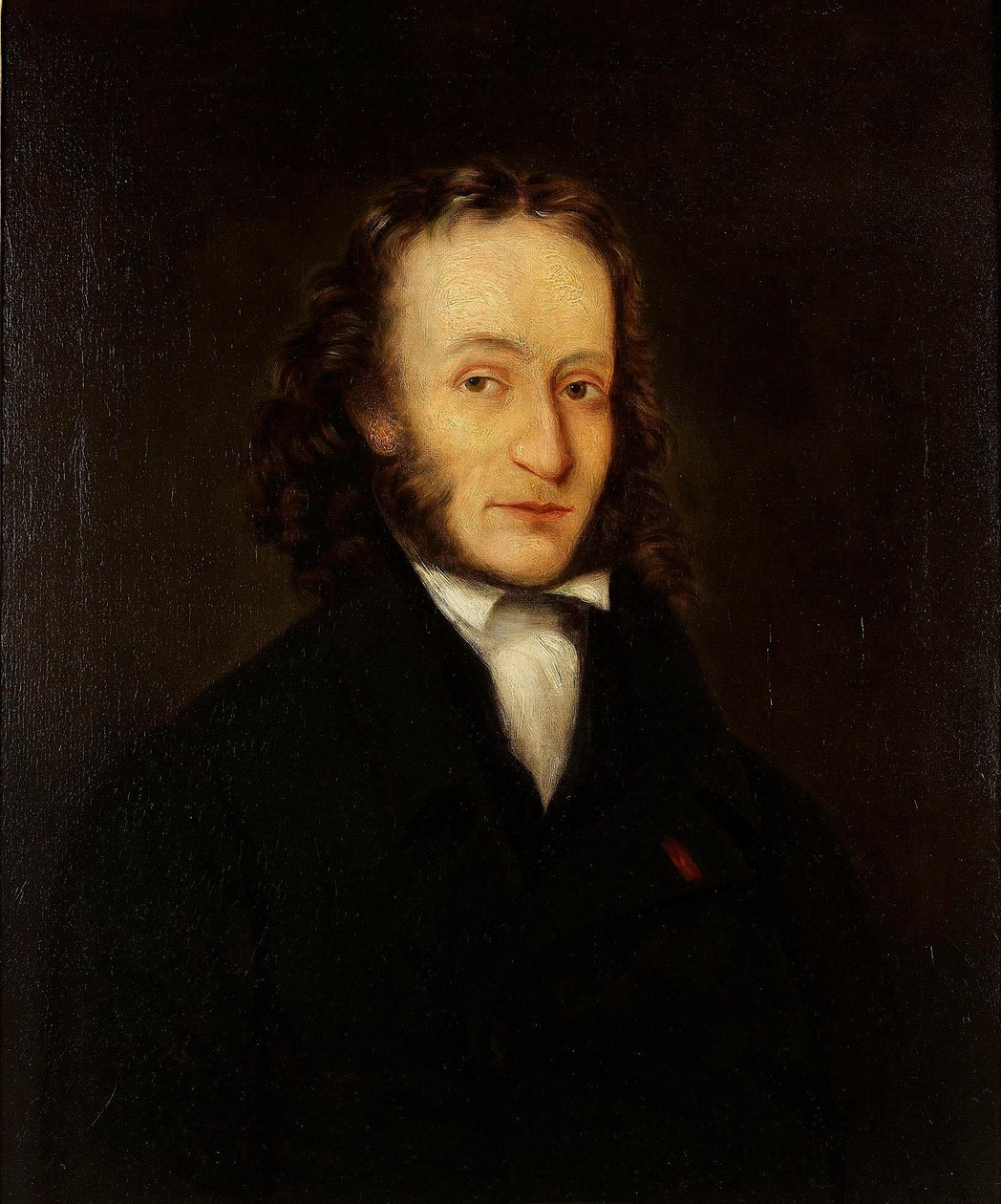 Porträtt av Niccolò Paganini 1782-1840, 1836 av John Whittle