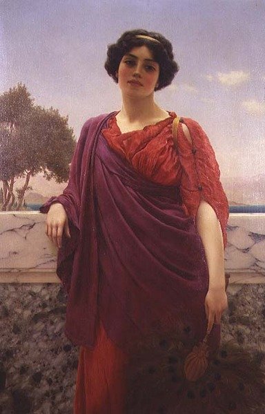Vi ses på av John William Godward