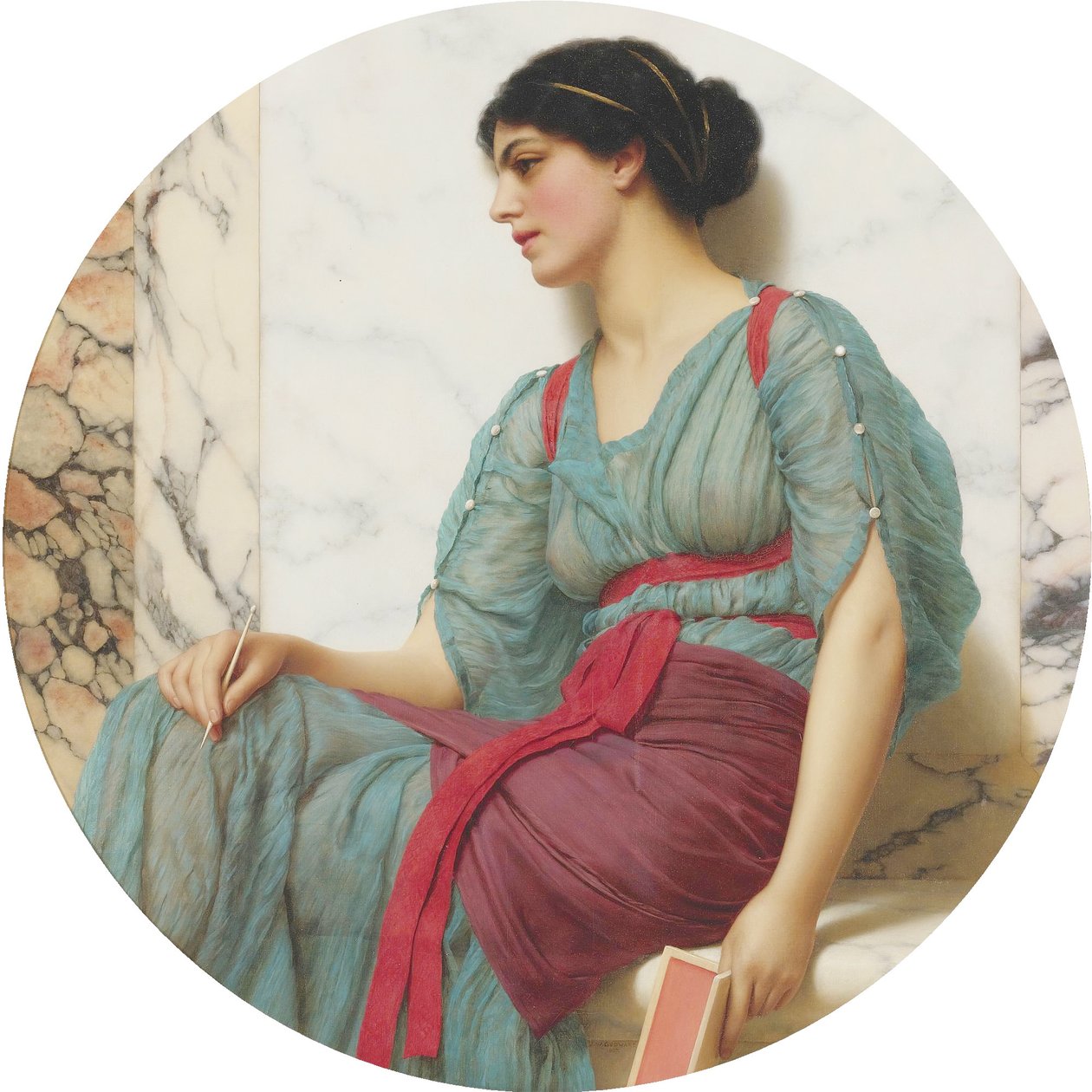 Kärleksbrevet av John William Godward