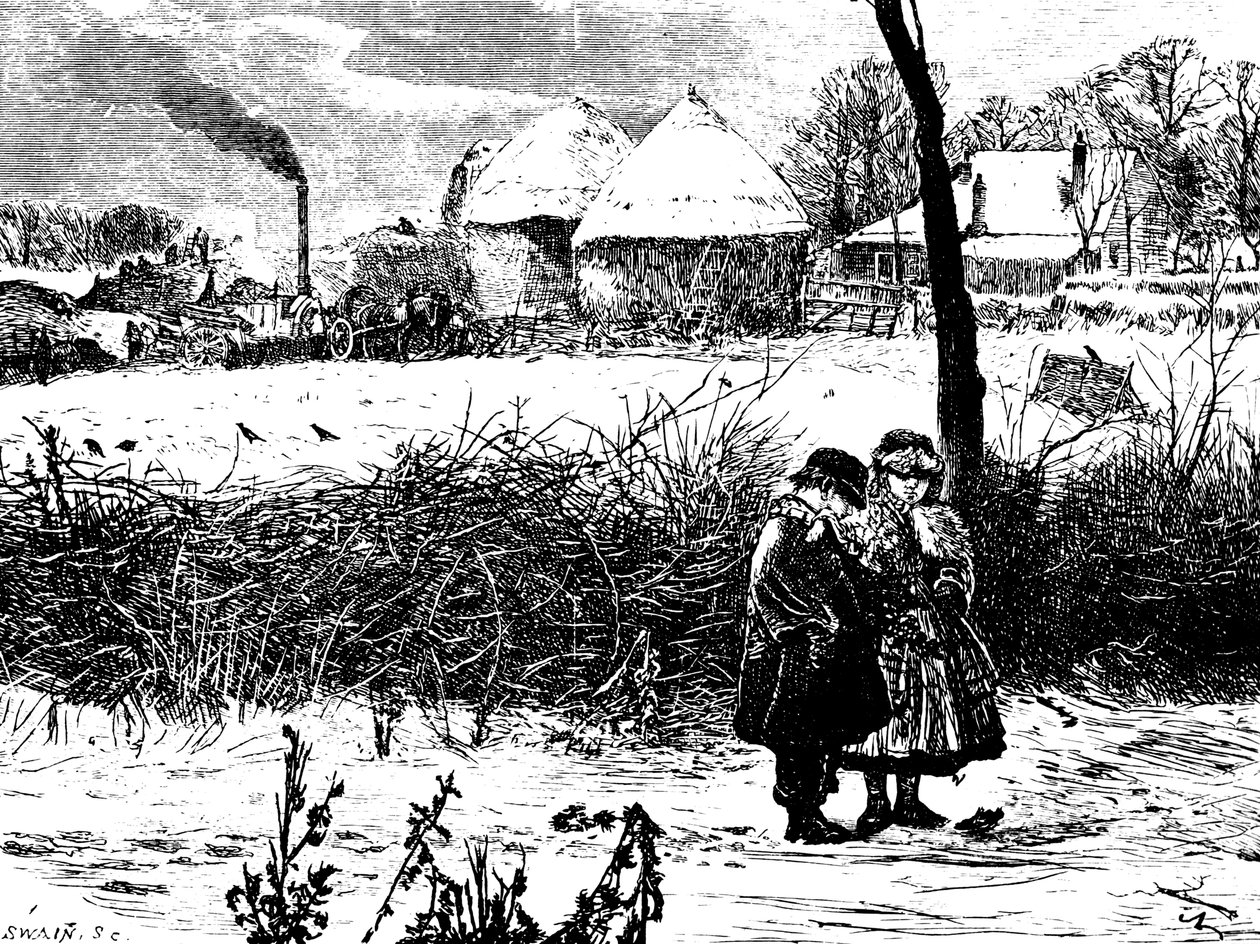 Vinter, 1860-talet. av John William North