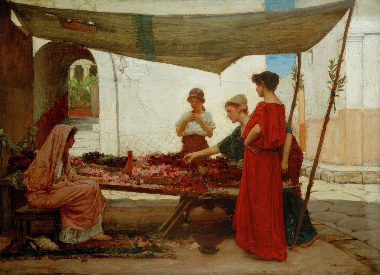 Ett blomsterstånd av John William Waterhouse