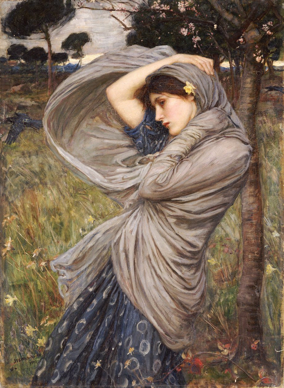 Boreas, 1903 av John William Waterhouse