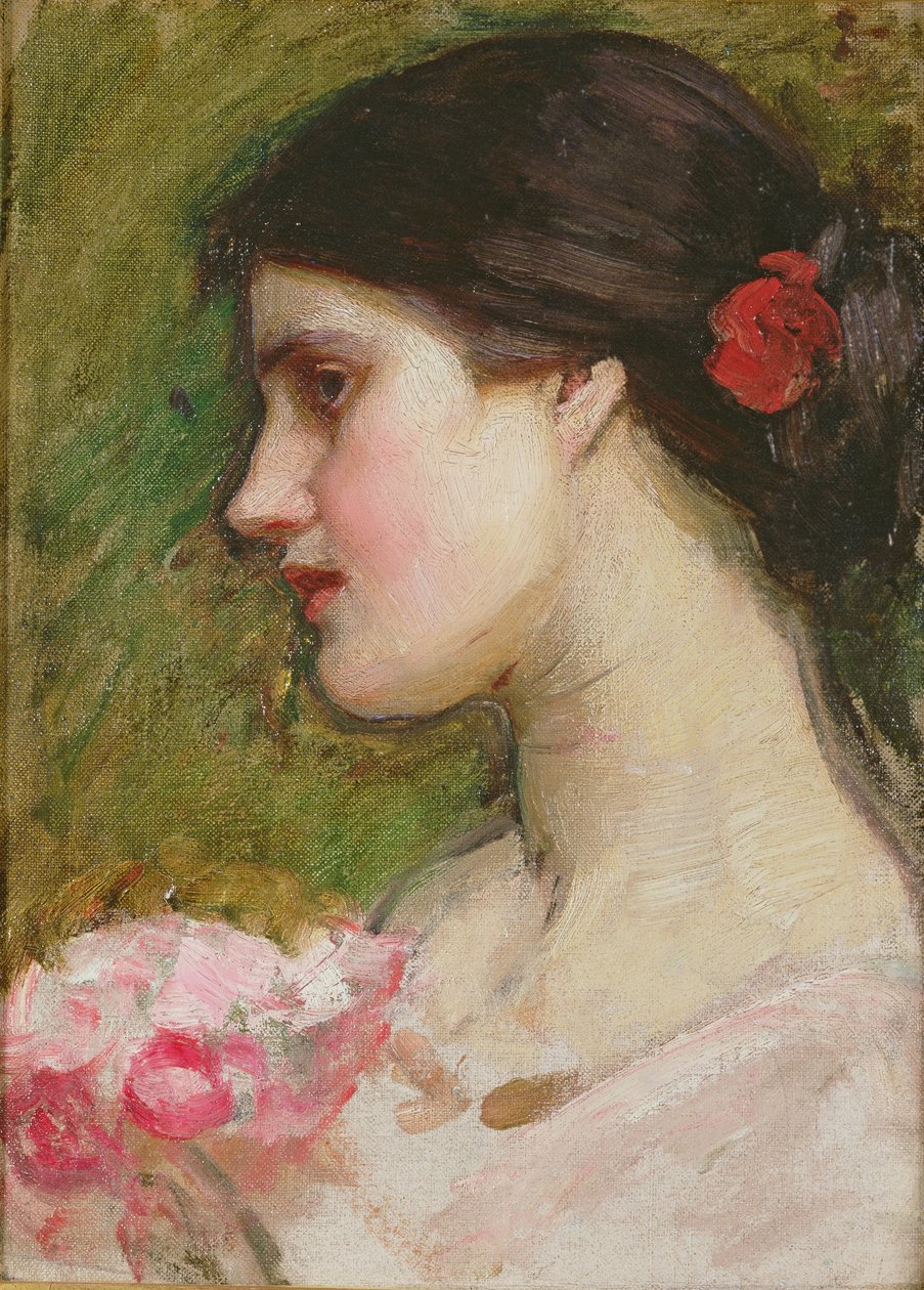 Kamelia, ca 1880 av John William Waterhouse