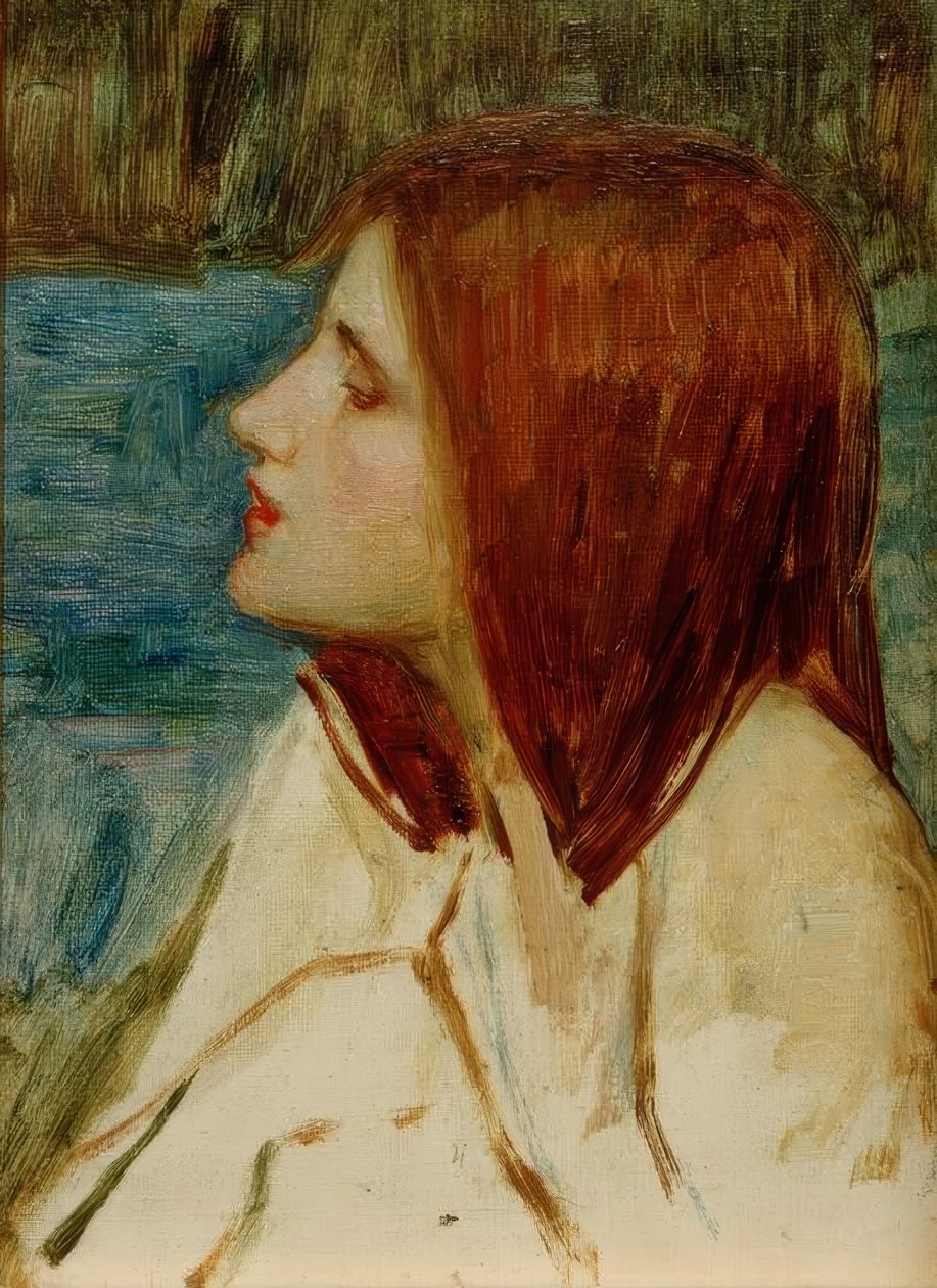 Chef för en flicka av John William Waterhouse