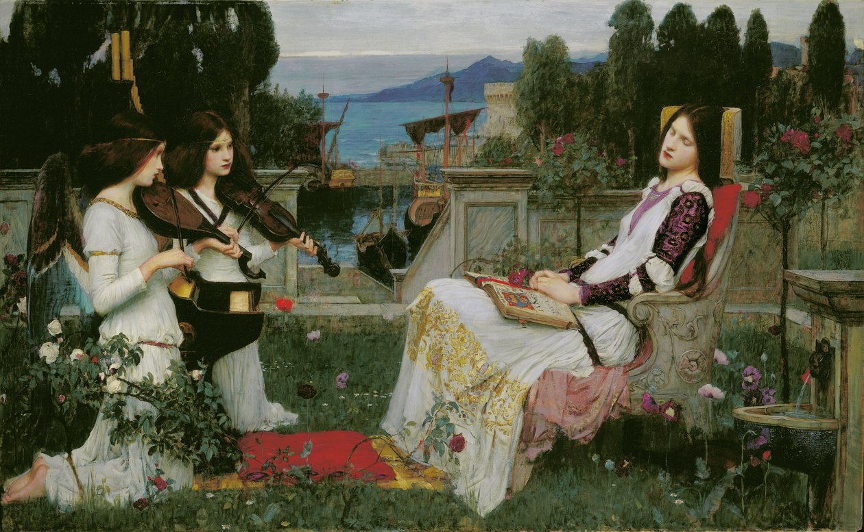S:ta Cecilia av John William Waterhouse