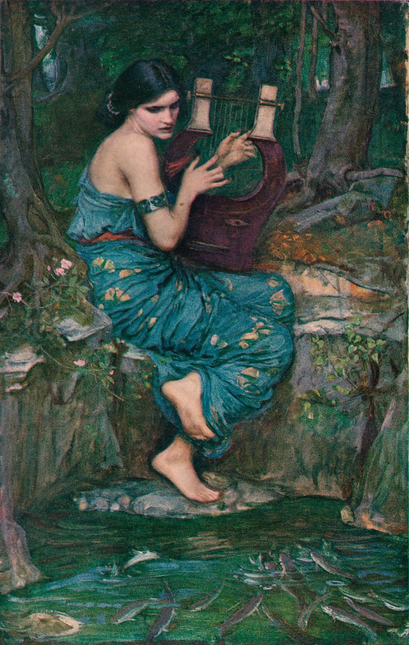 Charmören, 1911 av John William Waterhouse
