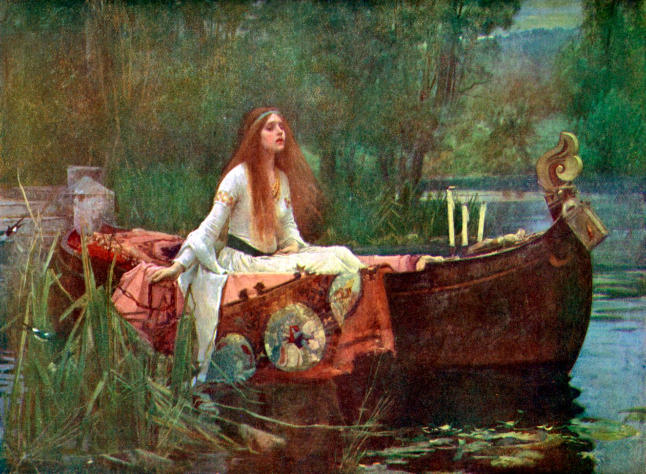The Lady of Shalott, 1888 1923. av John William Waterhouse