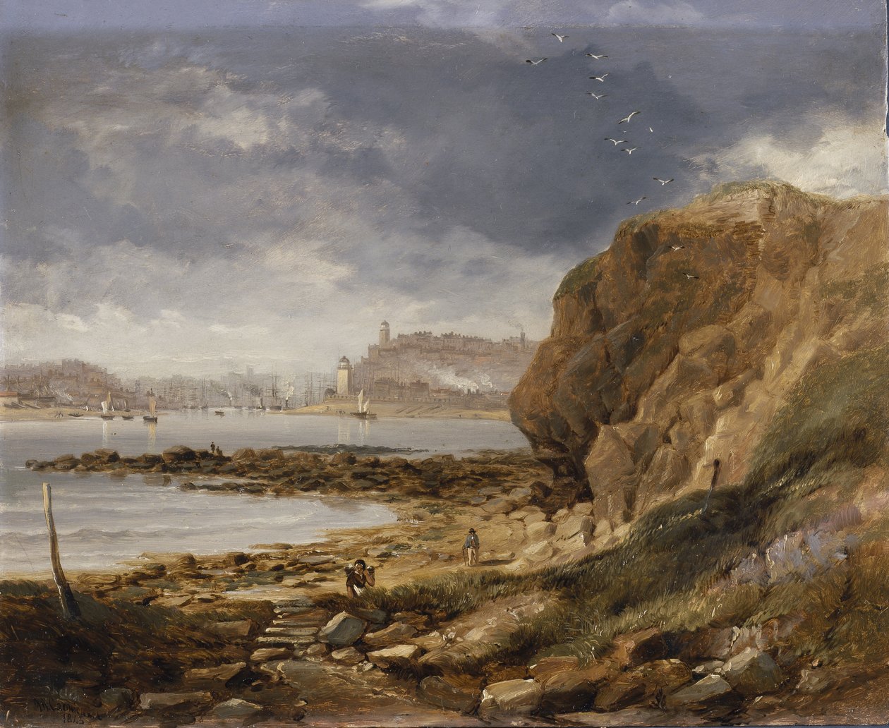 Sköldar från hamnmynningen av John Wilson Carmichael