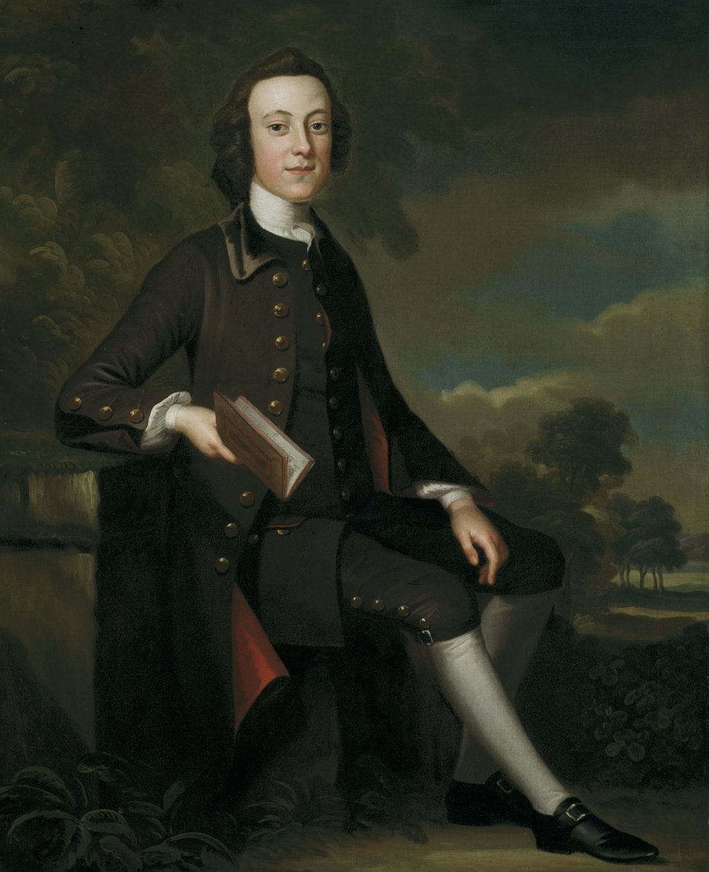 Porträtt av en ung man av John Wollaston