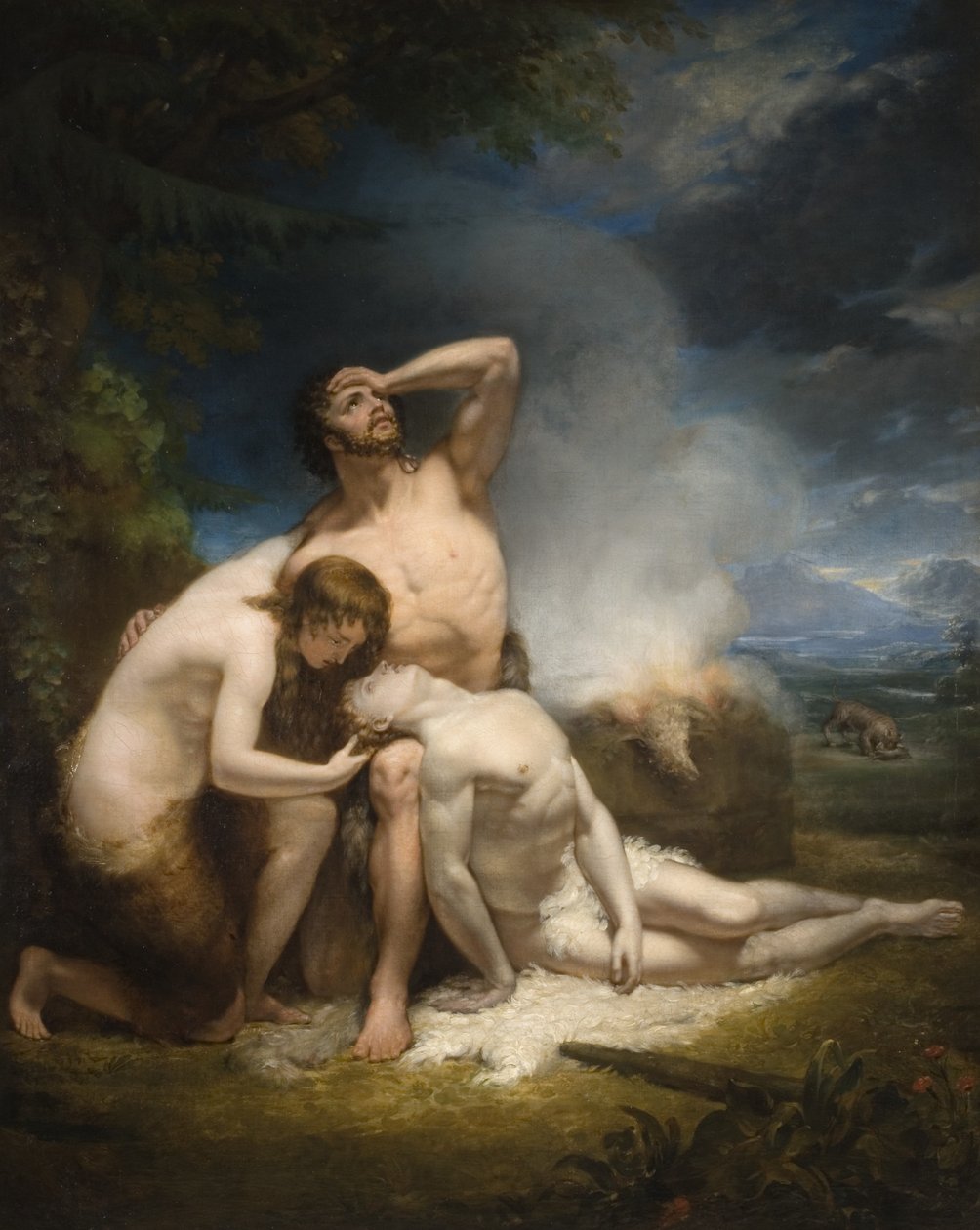 Abels död av John Wood