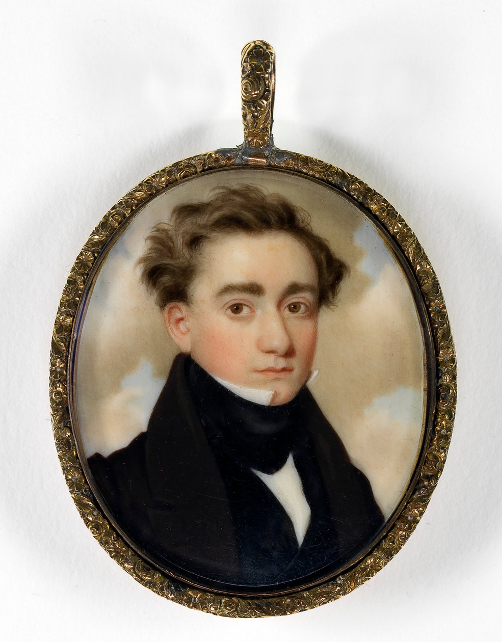 Porträtt av en gentleman, 1832. av John Wood Dodge