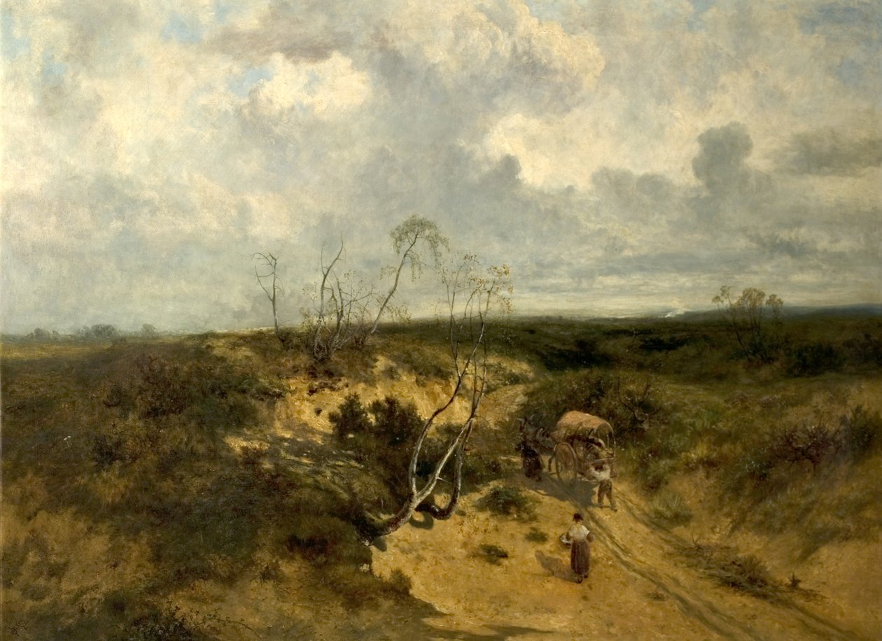 En sandig bit av vägen, 1874 av John Wright Oakes