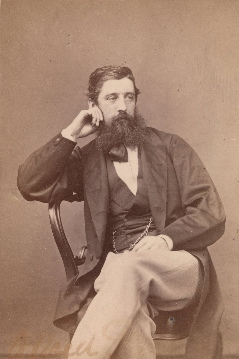 Alfred Pizzey Newton, 1860-talet. av John and Charles Watkins