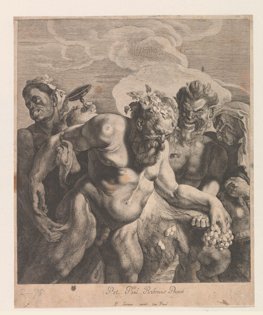 Dronken Silenus av Jonas Suyderhoef