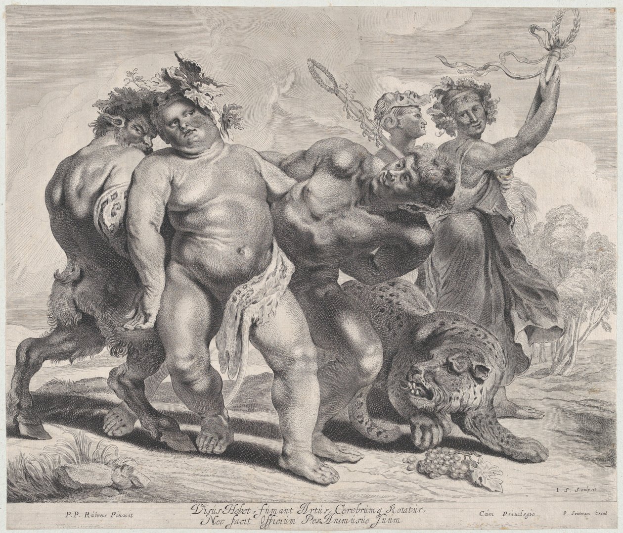 Bacchus fylleri, 1630-57., 1630-57. av Jonas Suyderhoef