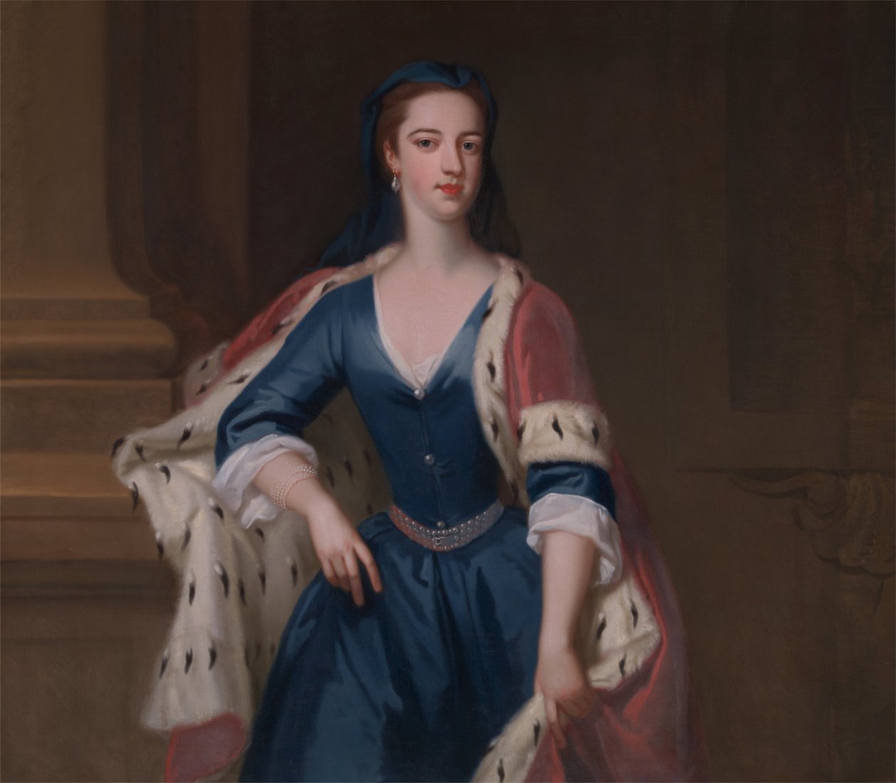 Lady Anne Cavendish (dotter till Elihu Yale ) av Jonathan Richardson