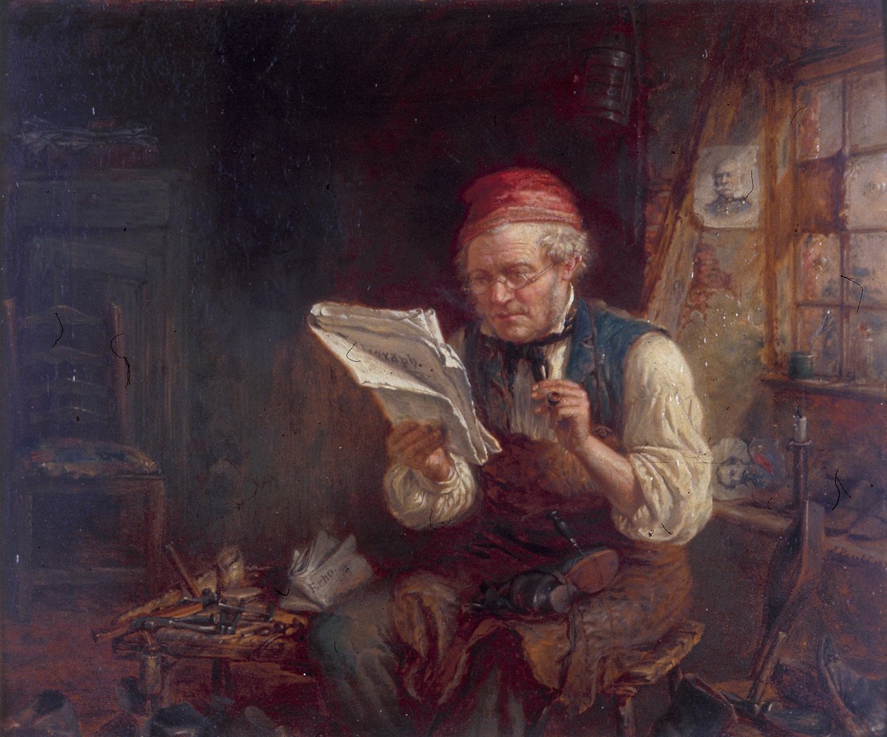"Politikern", 1871 av Jonathon Pratt