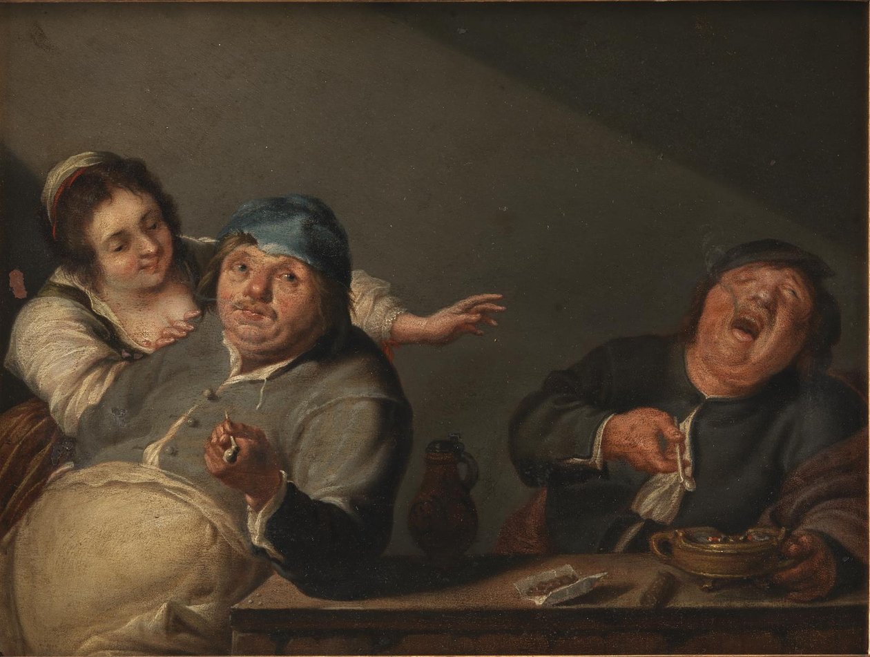 Rökare av Joos van Craesbeeck