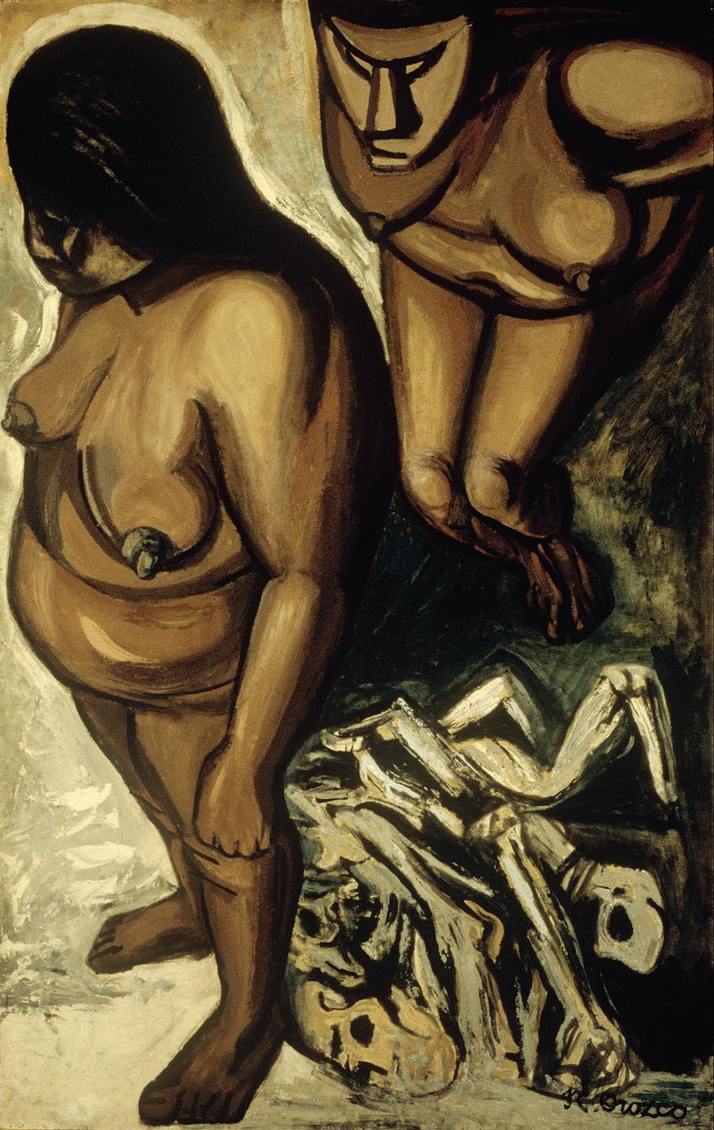Indian Women, from the Los teules series av José Clemente Orozco