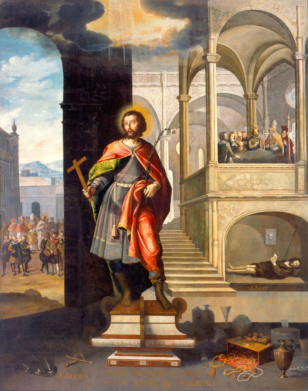 Den helige Alexius av José Juárez