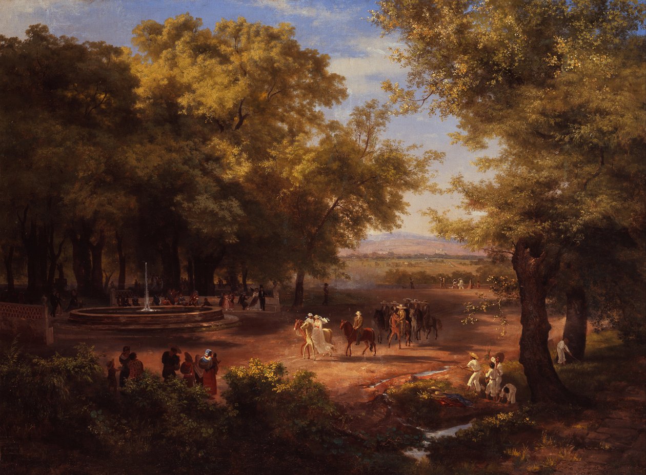 The Mexico City Alameda av José Marí Velasco