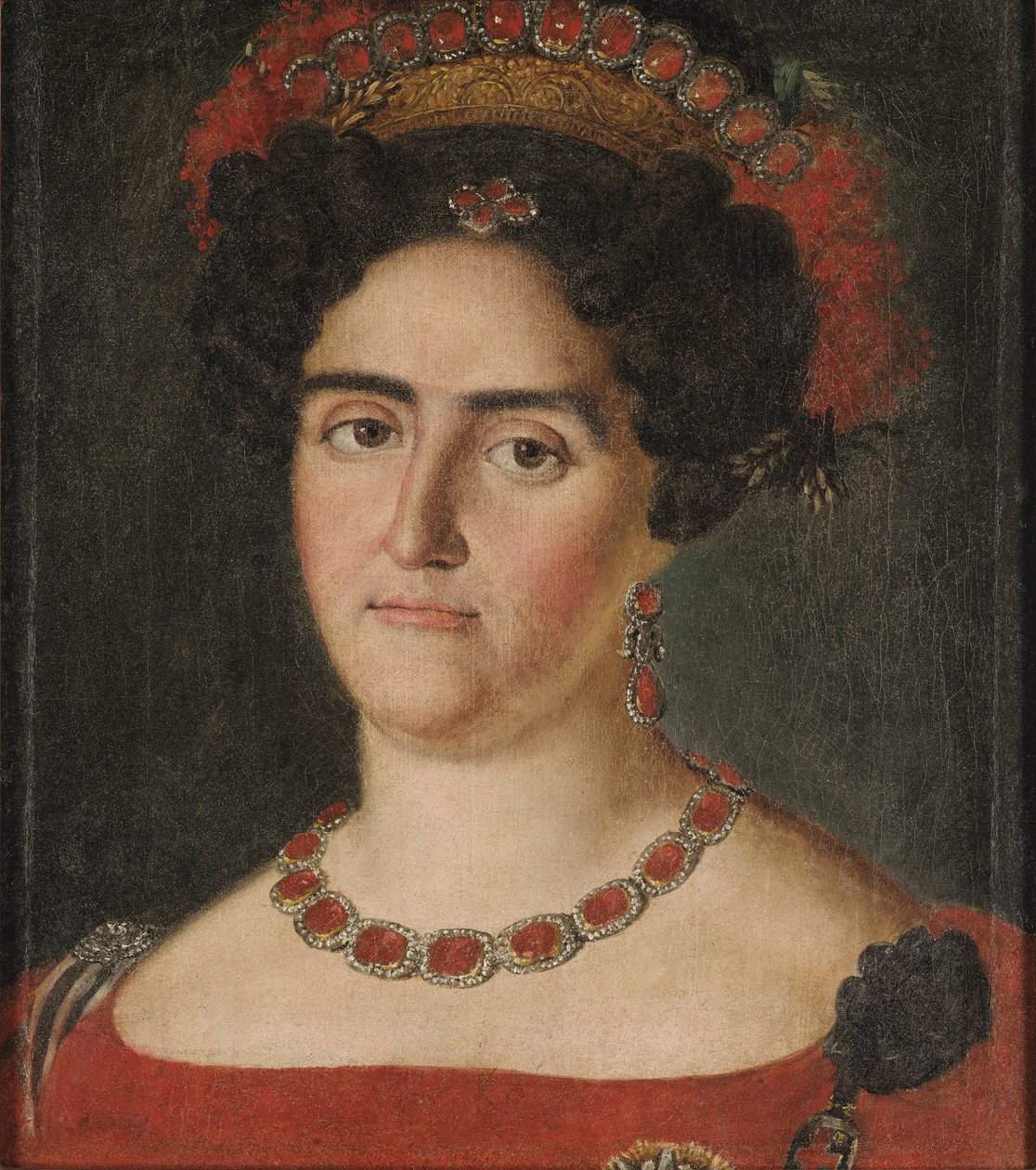 Porträtt av Maria Francisca de Bragança av José Aparicio