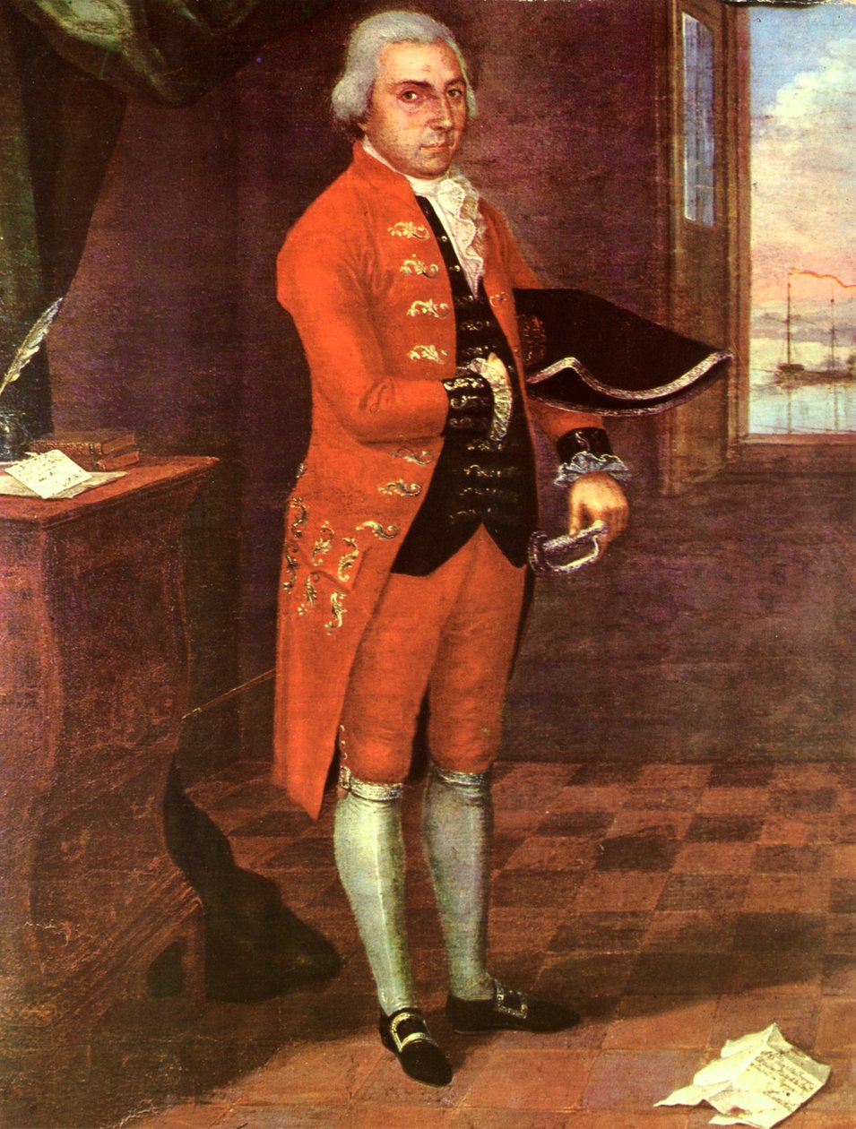 Don José Mas Ferrer av José Campeche