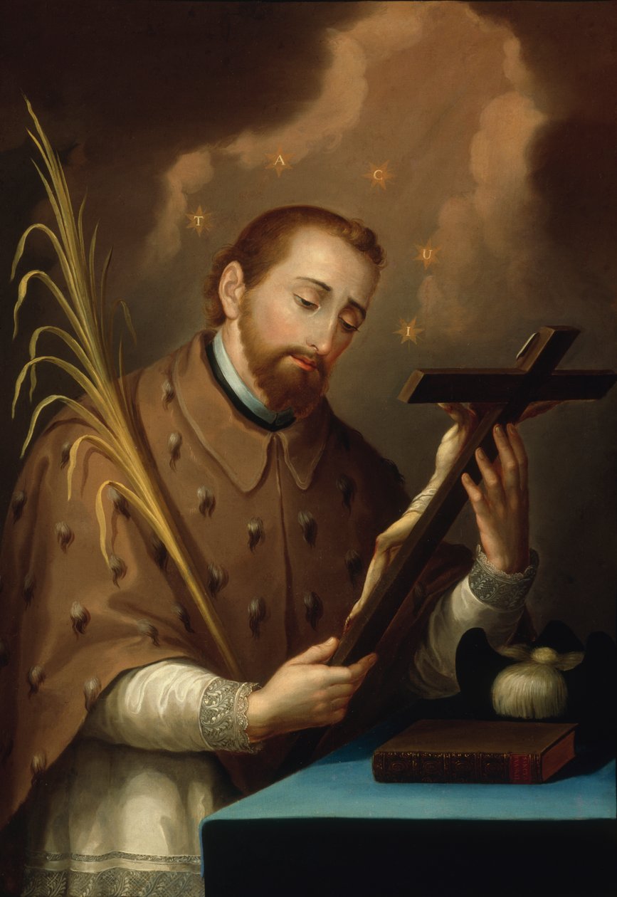 St. John Nepomucene, ca. 1798. av José Campeche