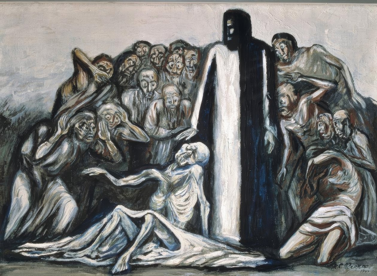 Lasarus uppväckande av José Clemente Orozco
