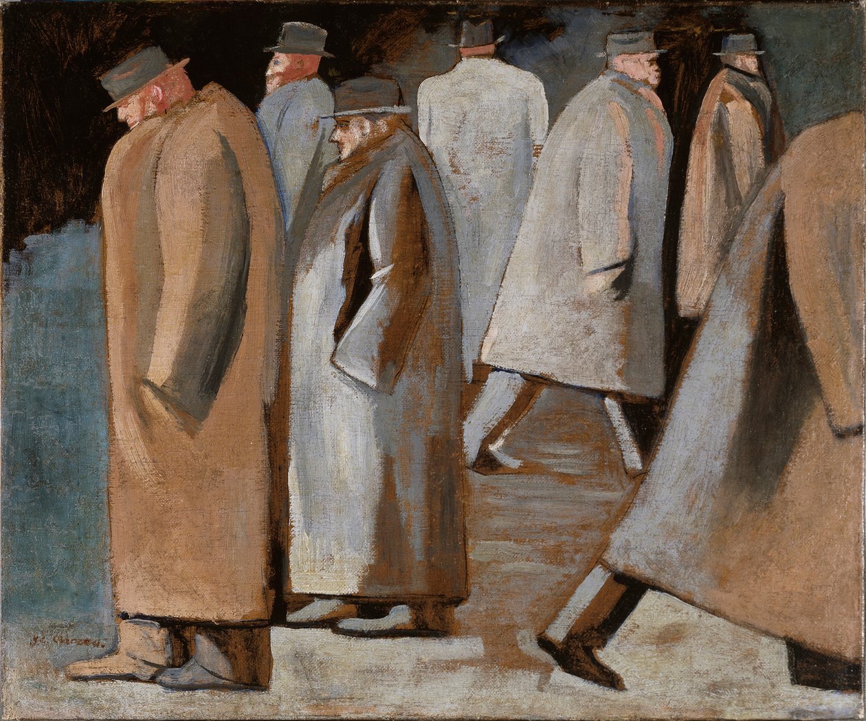 Vintervintern, 1932. av José Clemente Orozco