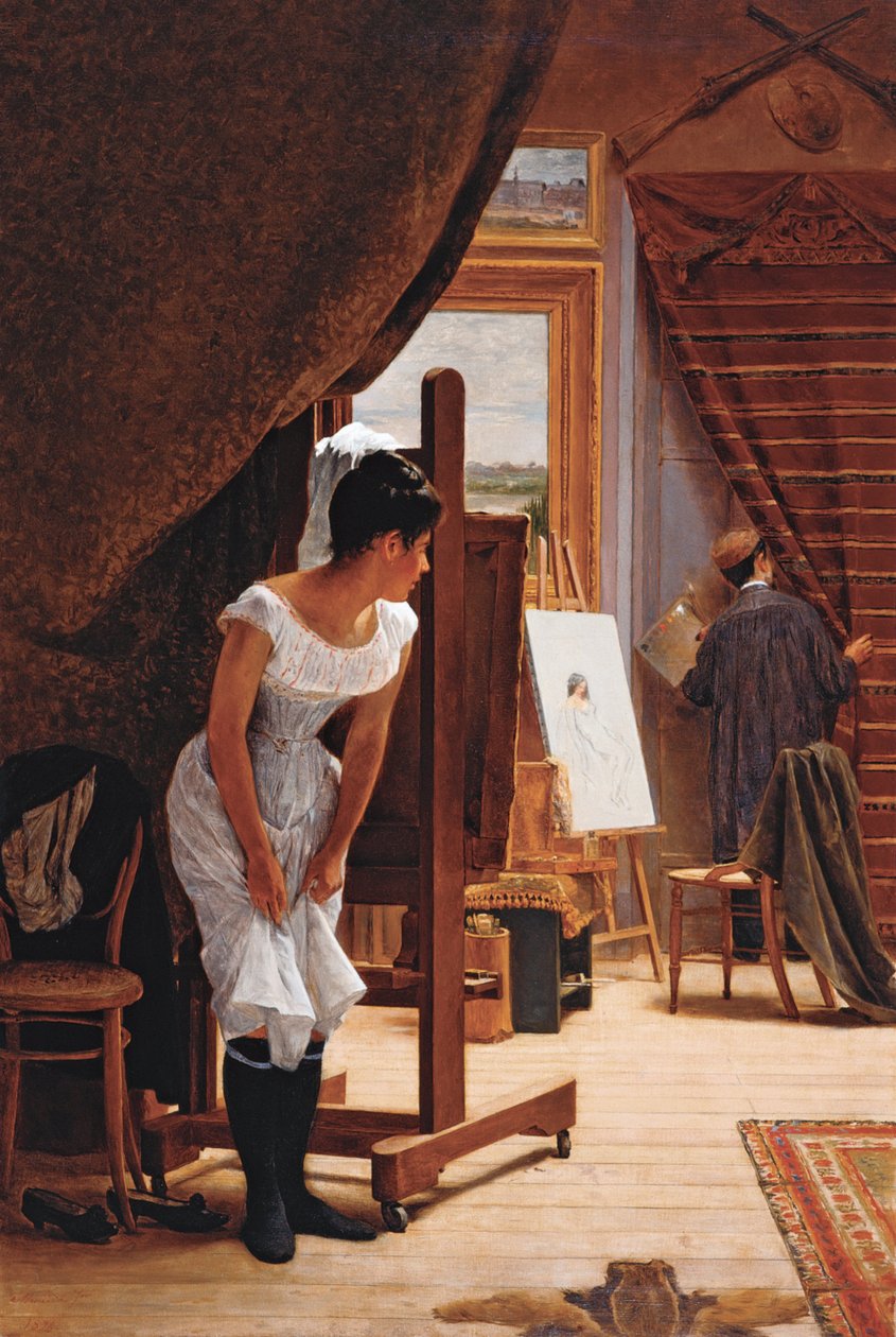 The Inopportune av José Ferraz de Almeida Júnior