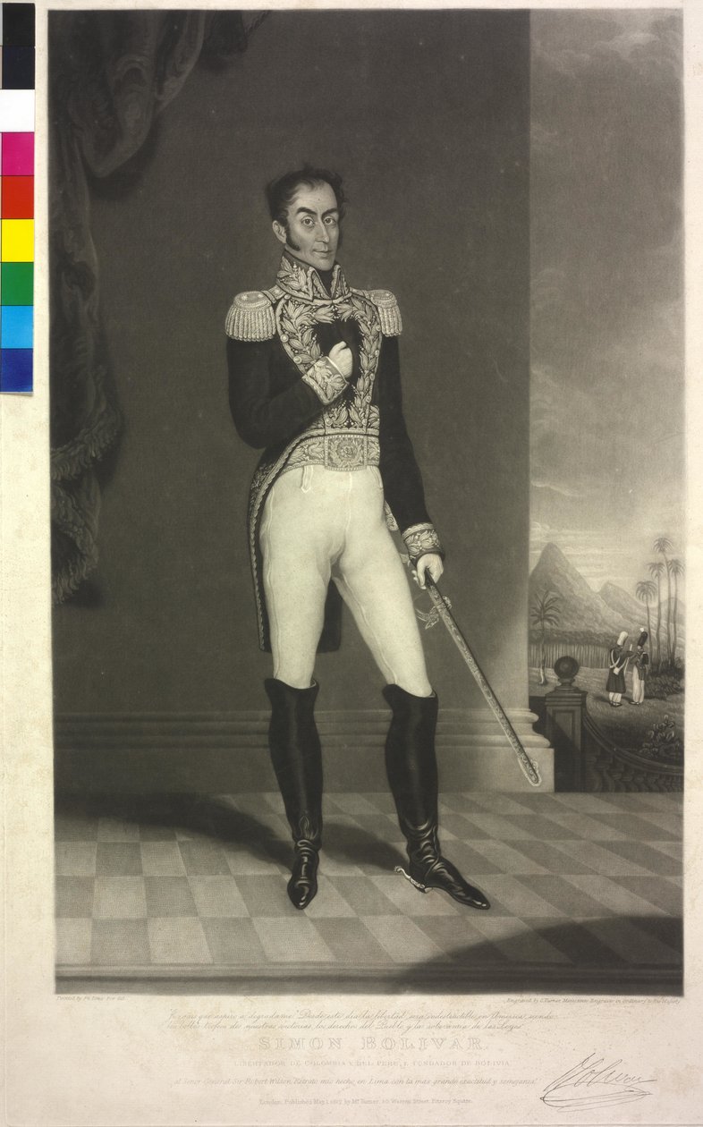 Simon Bolivar av José Gil de Castro