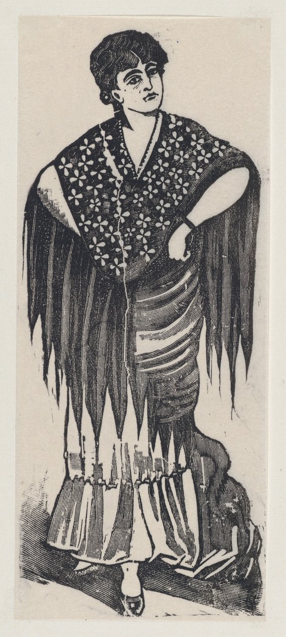 En zigenare, ca. 1880-1910., ca. 1880-1910. av José Guadalupe Posada