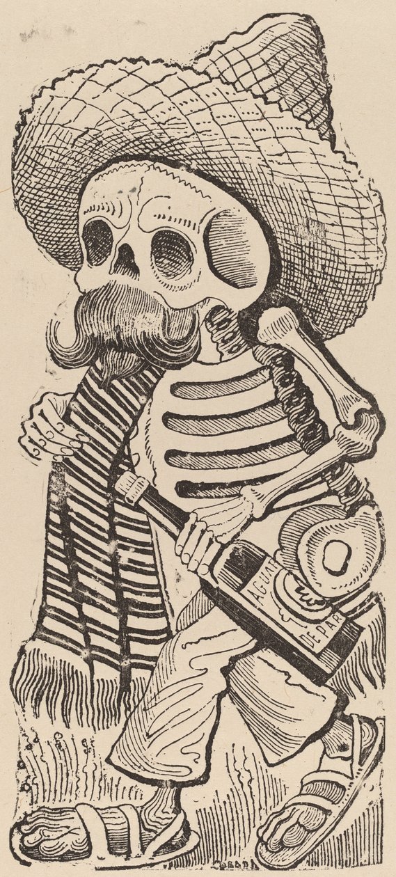 Calavera Maderista av José Guadalupe Posada